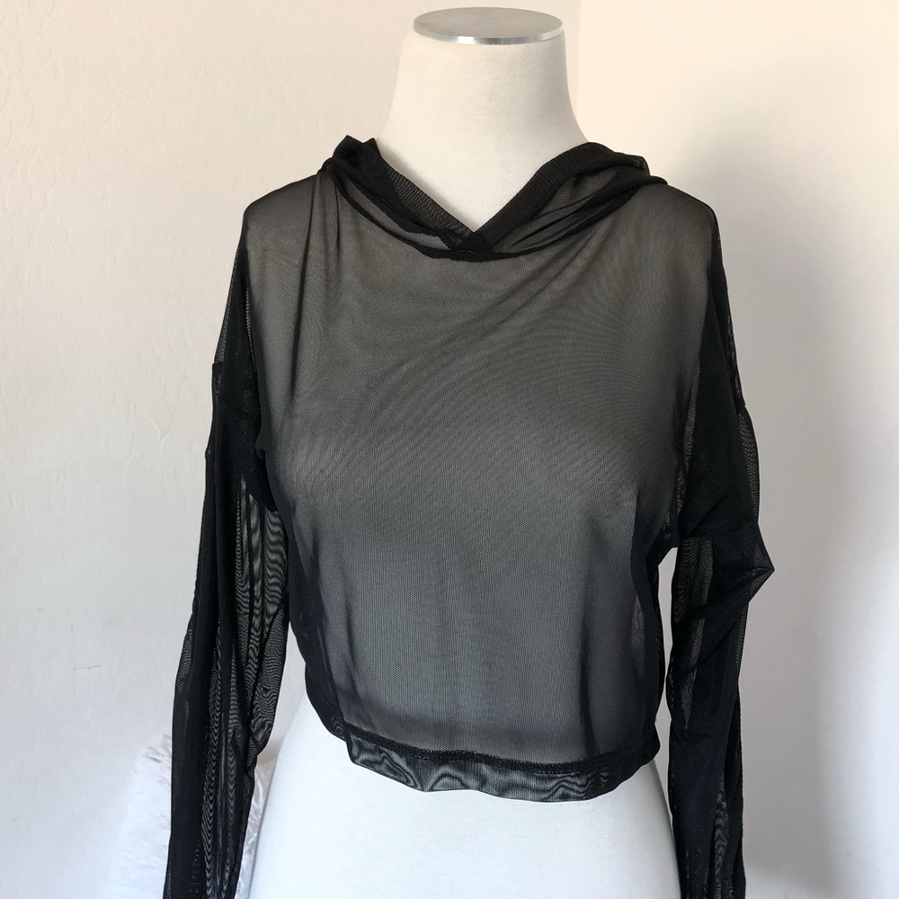 Mesh hoodie